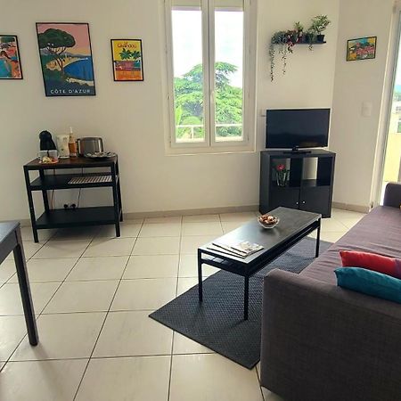 Appartement vue mer avec parking fermé La Ciotat Esterno foto