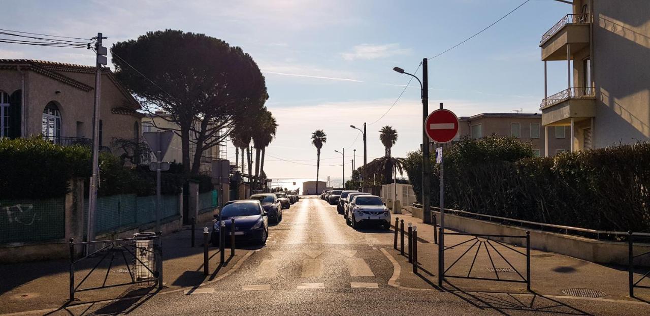Appartement vue mer avec parking fermé La Ciotat Esterno foto