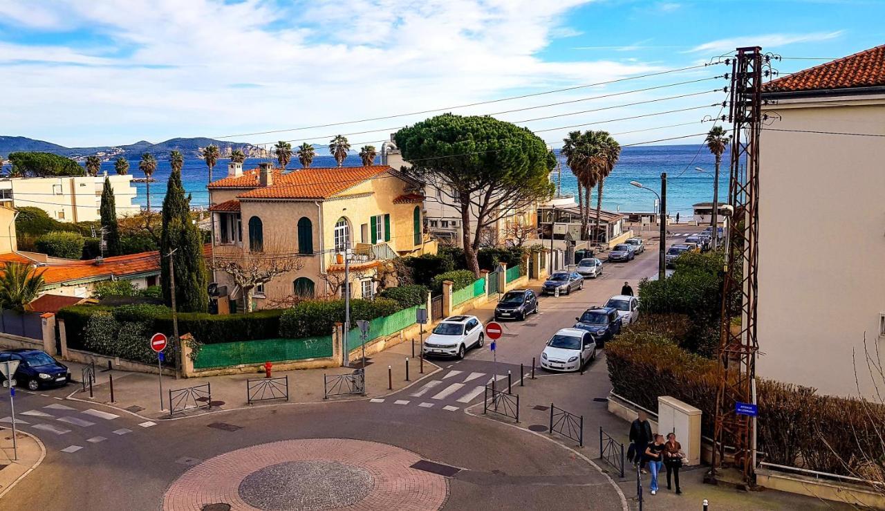 Appartement vue mer avec parking fermé La Ciotat Esterno foto