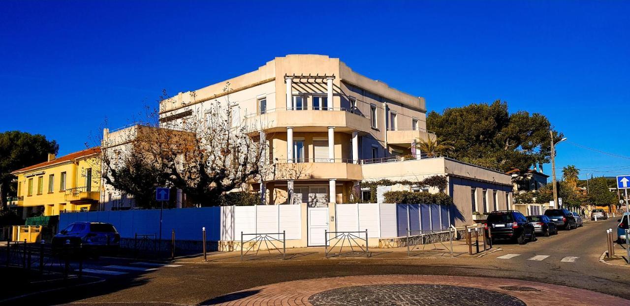 Appartement vue mer avec parking fermé La Ciotat Esterno foto